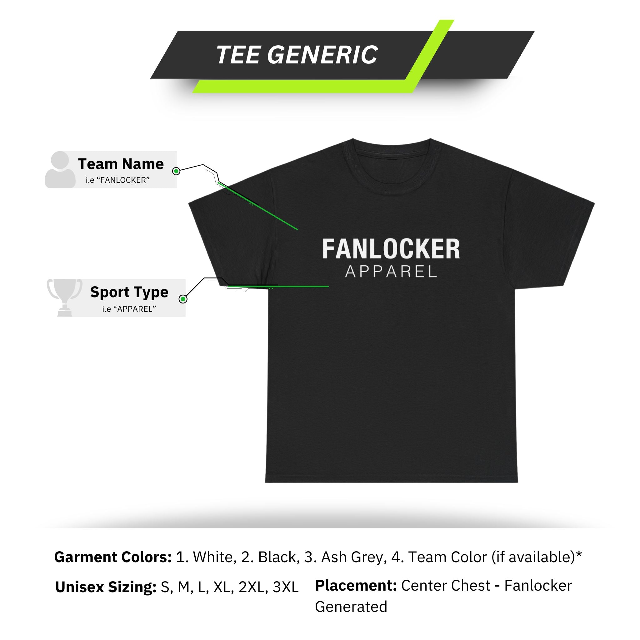 "Your Team Name" - Tee Generic
